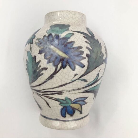 Pottery Barn Iznik Decorative Stoneware Vases Set of Two - Picture 12 of 16